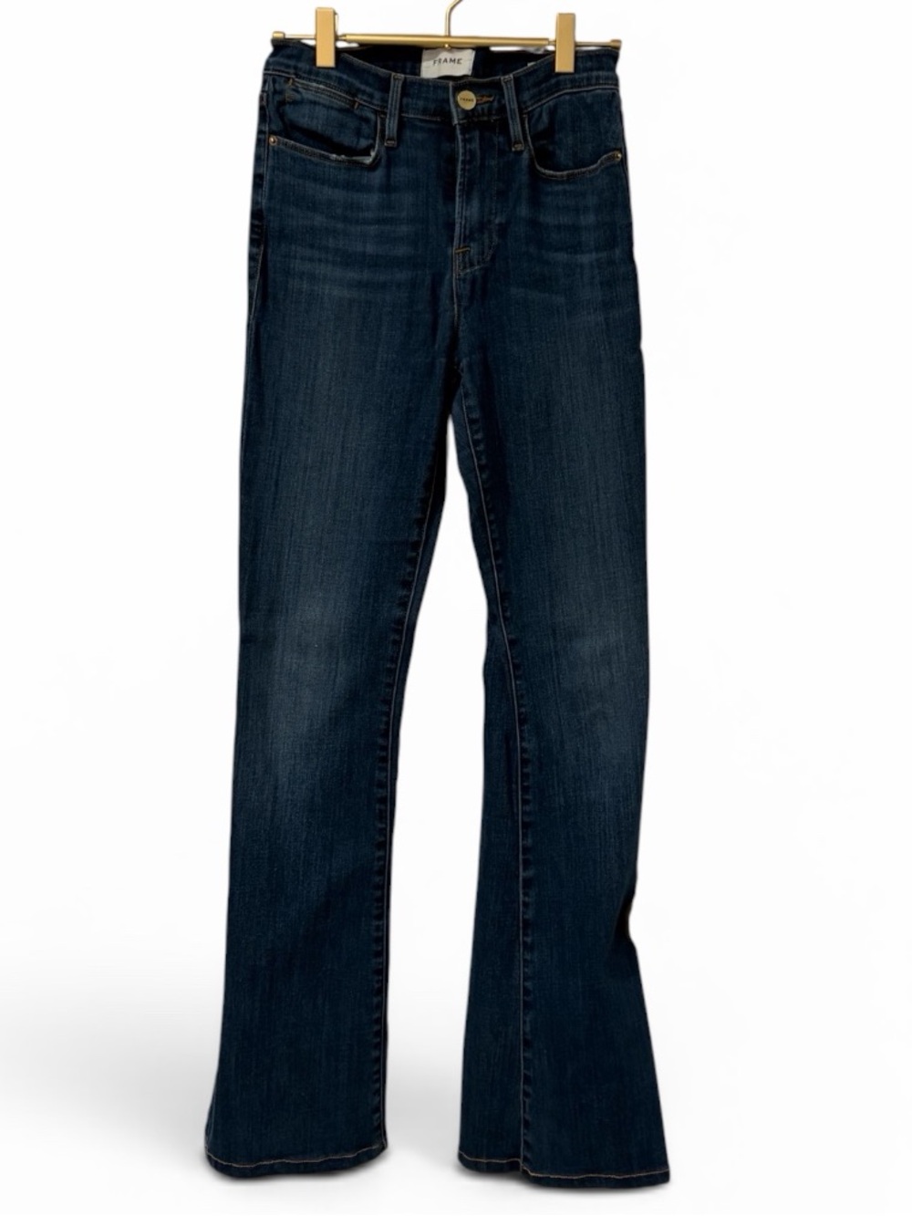 Frame Denim Dark Blue Flare Jeans
